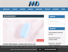 Tablet Screenshot of mdsaude.com